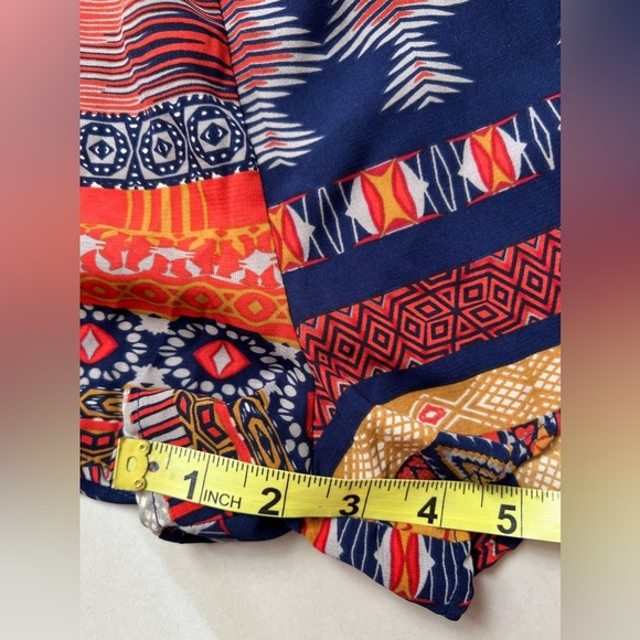 On Twelfth  Floral Romper Size S Sleeveless  Multicolor Shorts Shelf Open Back. - Picture 12 of 16